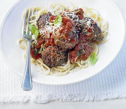 Spaghetti & meatballs recipe