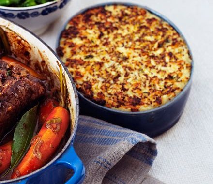 Cheesy mustard mash recipe