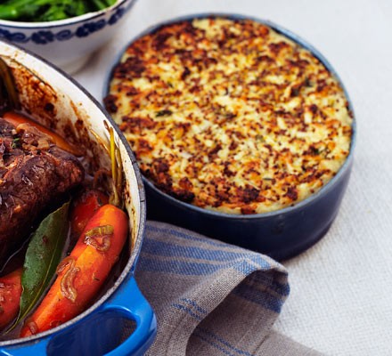 Cheesy mustard mash recipe 