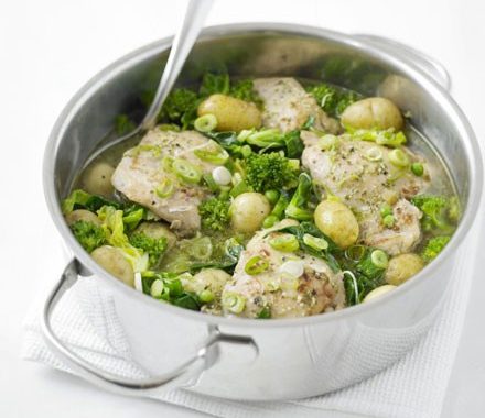 Spring chicken in a pot recipe