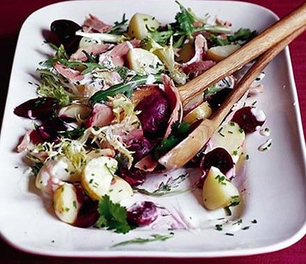 Ham & horseradish salad recipe