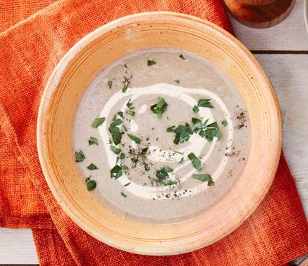 Soup maker mushroom soup  recipe