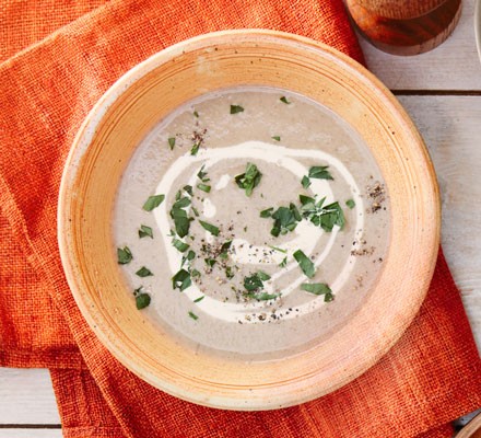 Soup maker mushroom soup  recipe 
