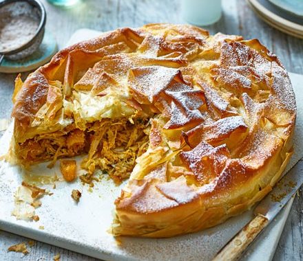 Spiced chicken & apricot pastilla recipe