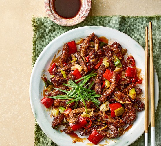 Air-fryer crispy chilli beef recipe 