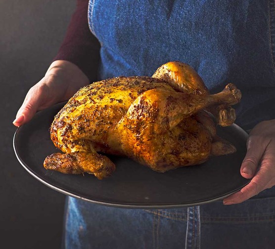 Air-fryer roast chicken recipe 