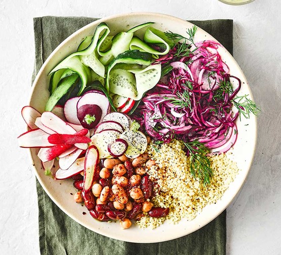 Vegan salad bowl recipe 