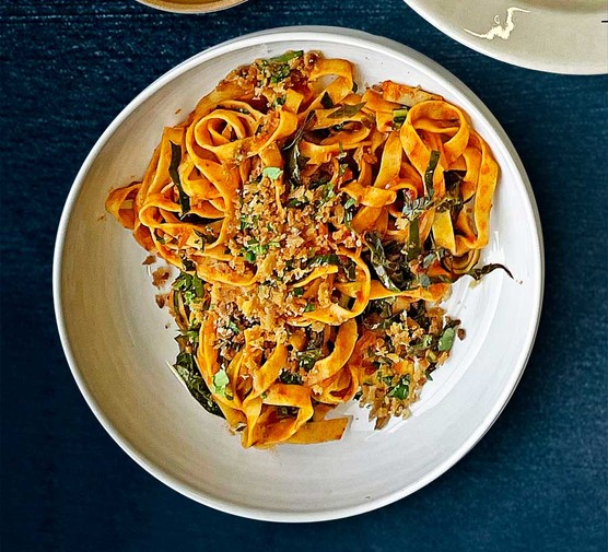 Nduja &amp; spring greens pasta recipe 