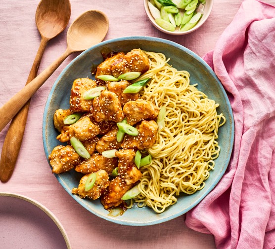 Crispy sesame lemon chicken recipe 