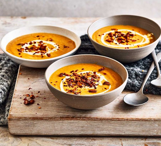Spicy pumpkin soup recipe 