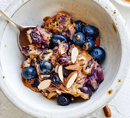 Blueberry baked oats recipe 