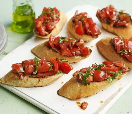 Tomato bruschetta recipe