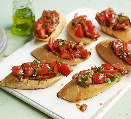 Tomato bruschetta recipe 