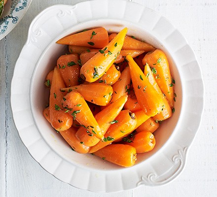 Lemon & thyme baby carrots recipe 