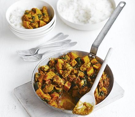 Chicken & sweet potato curry recipe