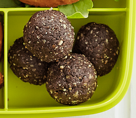 Choc-orange energy boosters recipe