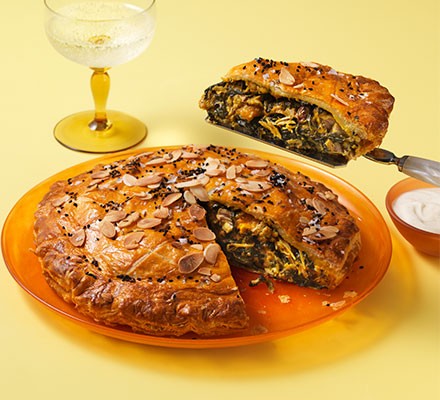 Coronation chicken pie recipe 