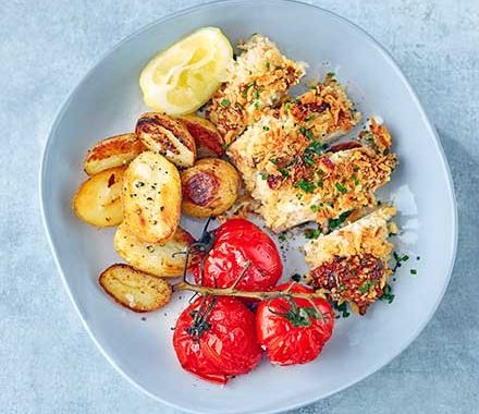 Crunchy garlic chicken recipe