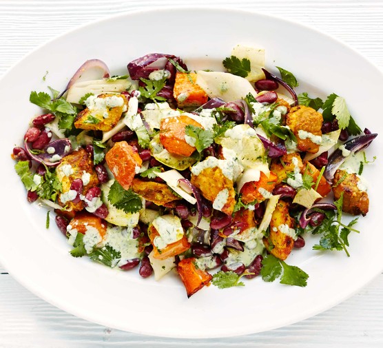 Cumin-spiced chicken with squash recipe 