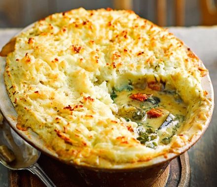 Italian veggie cottage pie recipe