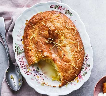 Lemon drizzle sponge pudding recipe 