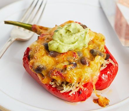 Mexican-style stuffed peppers recipe
