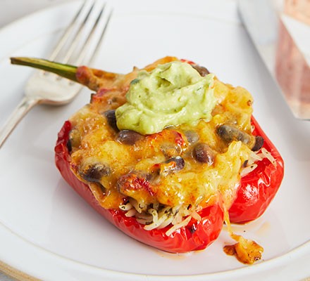 Mexican-style stuffed peppers recipe 
