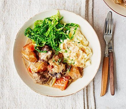 Pork, apple and cider casserole recipe