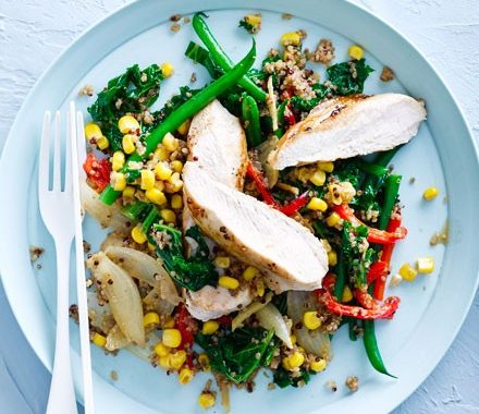 One-pot chicken with quinoa recipe