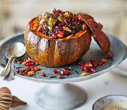 Stuffed pumpkin recipe