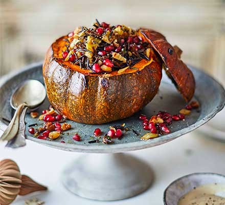Stuffed pumpkin recipe 