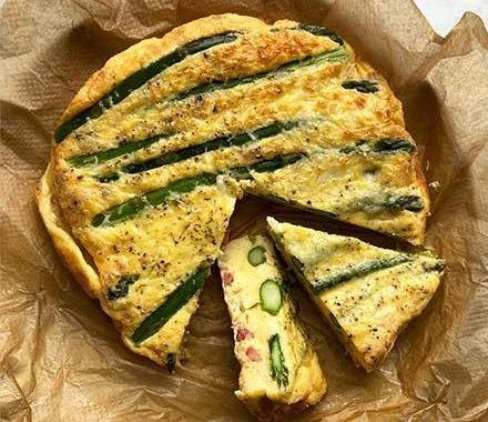 Crustless quiche recipe