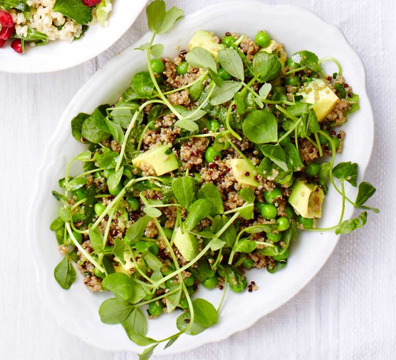 Quinoa, pea & avocado salad recipe 