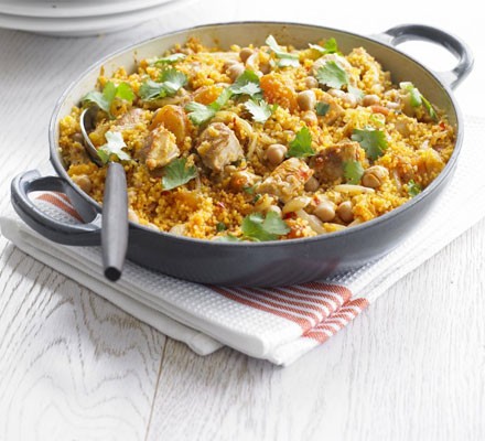 One-pan chicken couscous recipe 