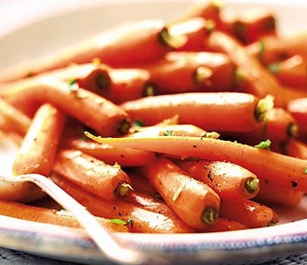 New season carrots with tarragon recipe