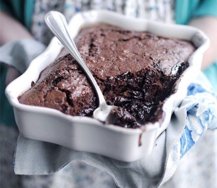 Self-saucing Jaffa pudding recipe
