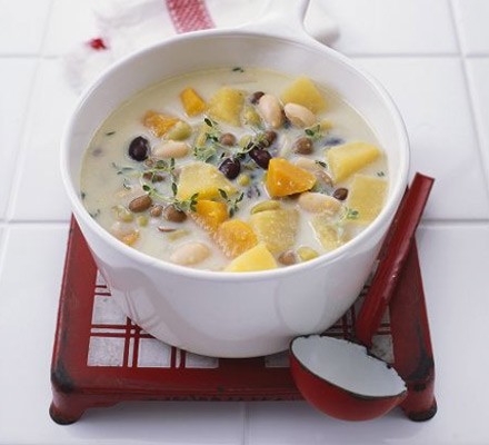 Hearty winter veg soup recipe 