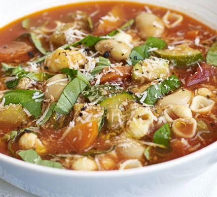 Italian vegetable soup recipe 