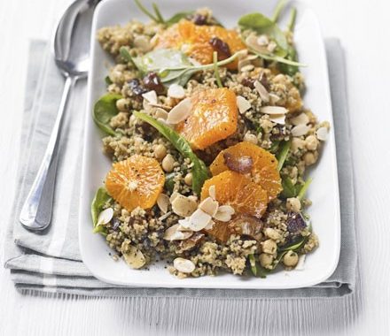 Bulgur wheat, date & clementine salad recipe