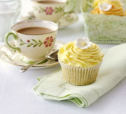 Lemon & poppyseed cupcakes recipe 