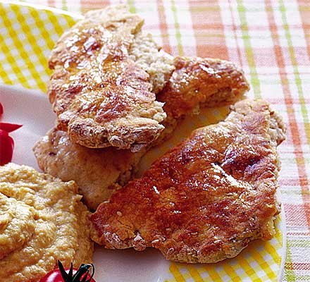 Sesame flatbreads recipe 
