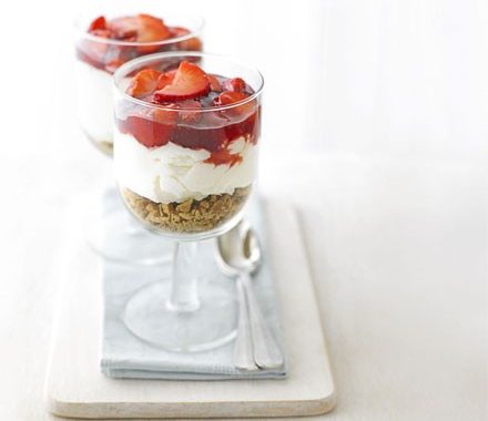 Strawberry cheesecakes recipe