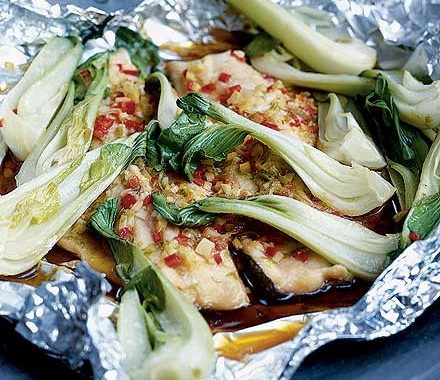 Thai-style steamed fish recipe