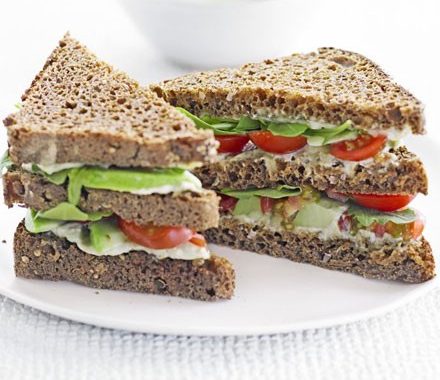 Green club sandwich recipe
