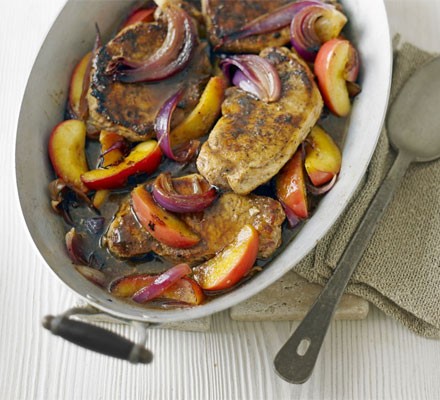 Fruity pork steaks recipe 