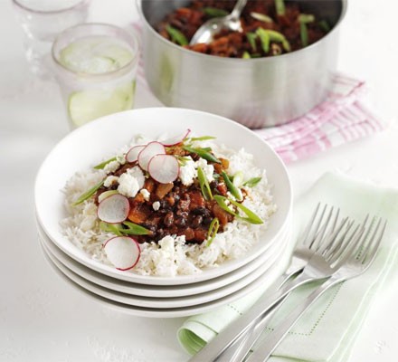 Black bean chilli recipe 