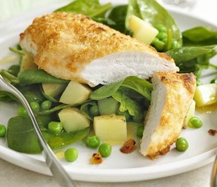 Parmesan spring chicken recipe