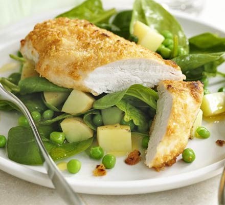 Parmesan spring chicken recipe 