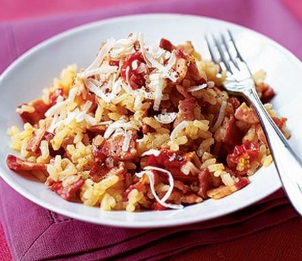 Oven-baked risotto recipe