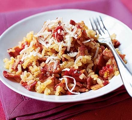 Oven-baked risotto recipe 